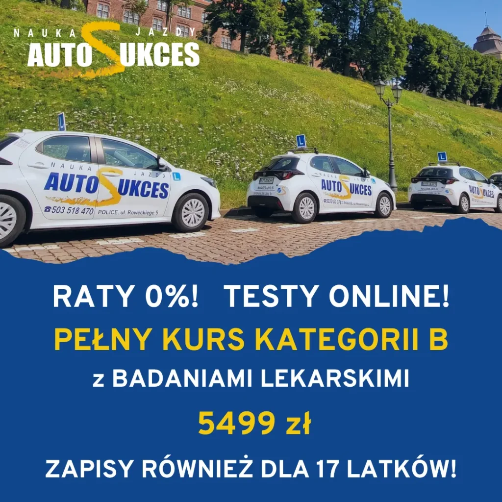 nauka jazdy szczecin